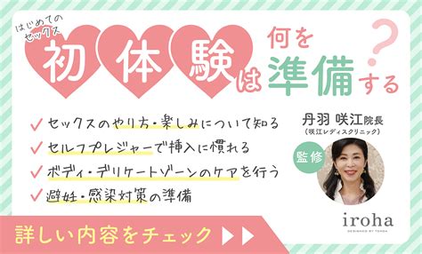 セックス 挿入 やり方|初体験のやり方・楽しみ方を解説！事前に準備しておくことと。